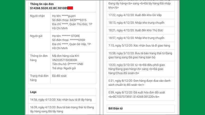 Mã giao hàng tiết kiệm ở đâu?