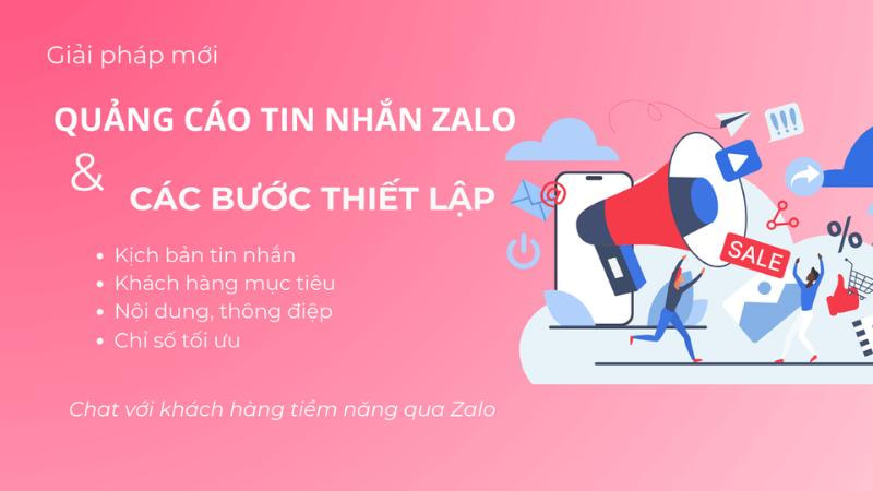 Quảng cáo tin nhắn Zalo