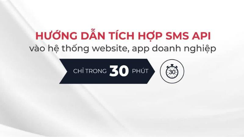 Tích hợp SMS 