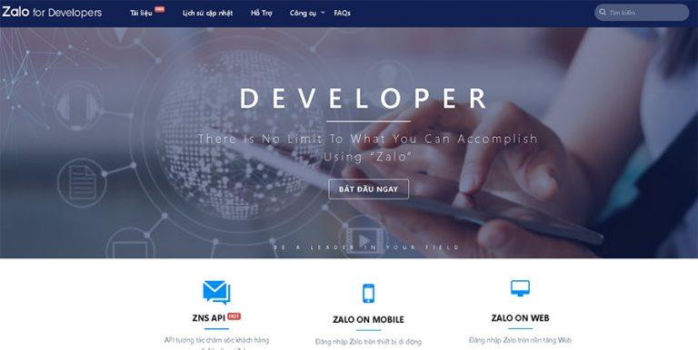 cách tạo zalo mini app