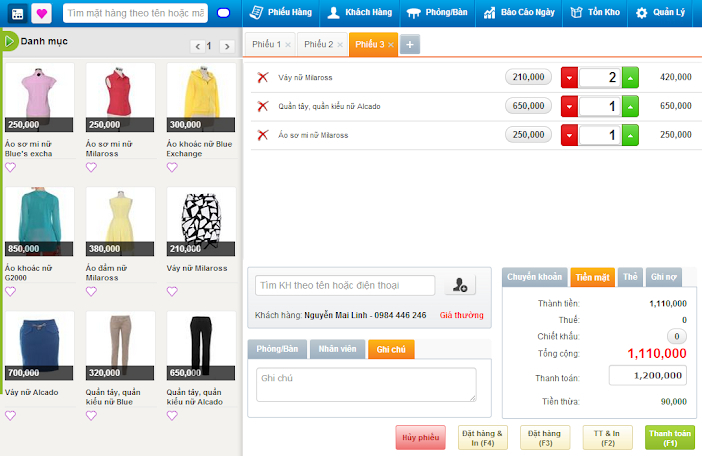 phần mềm bán hàng siêu thị