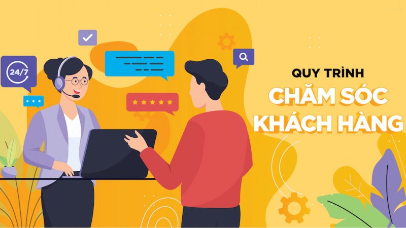 quy trình chăm sóc khách hàng