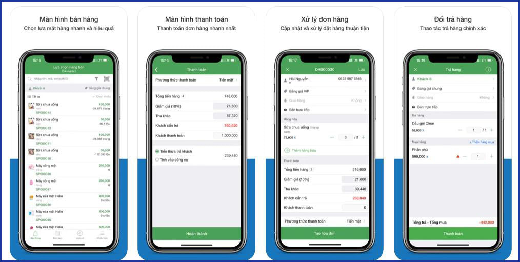 ứng dụng quản lý bán hàng