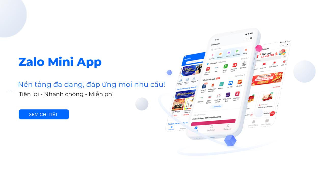 tích điểm trên zalo mini app