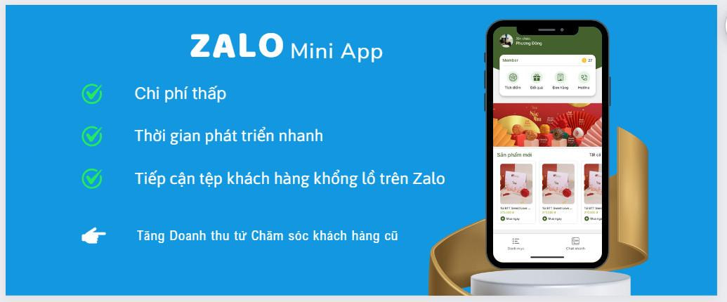thiết kế zalo mini app