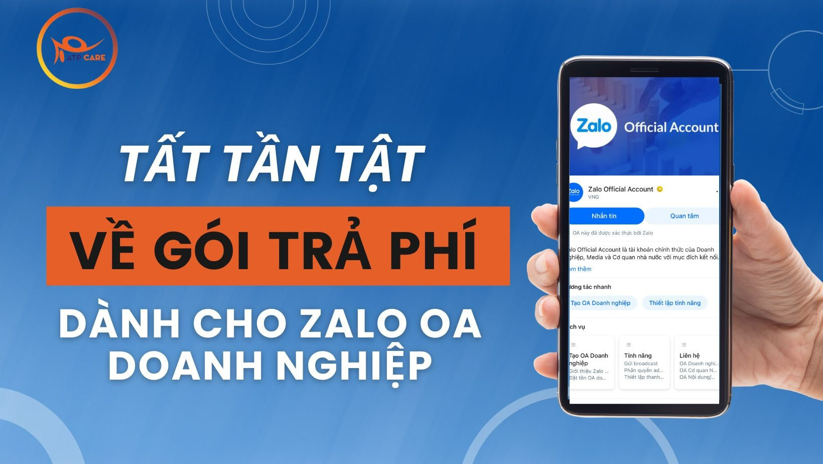 Bảng giá Zalo