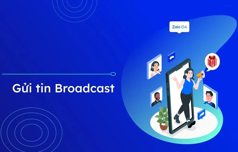 gửi tin nhắn hàng loạt trên zalo oa