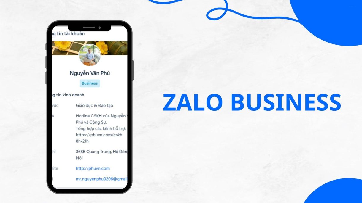 kinh doanh trên zalo