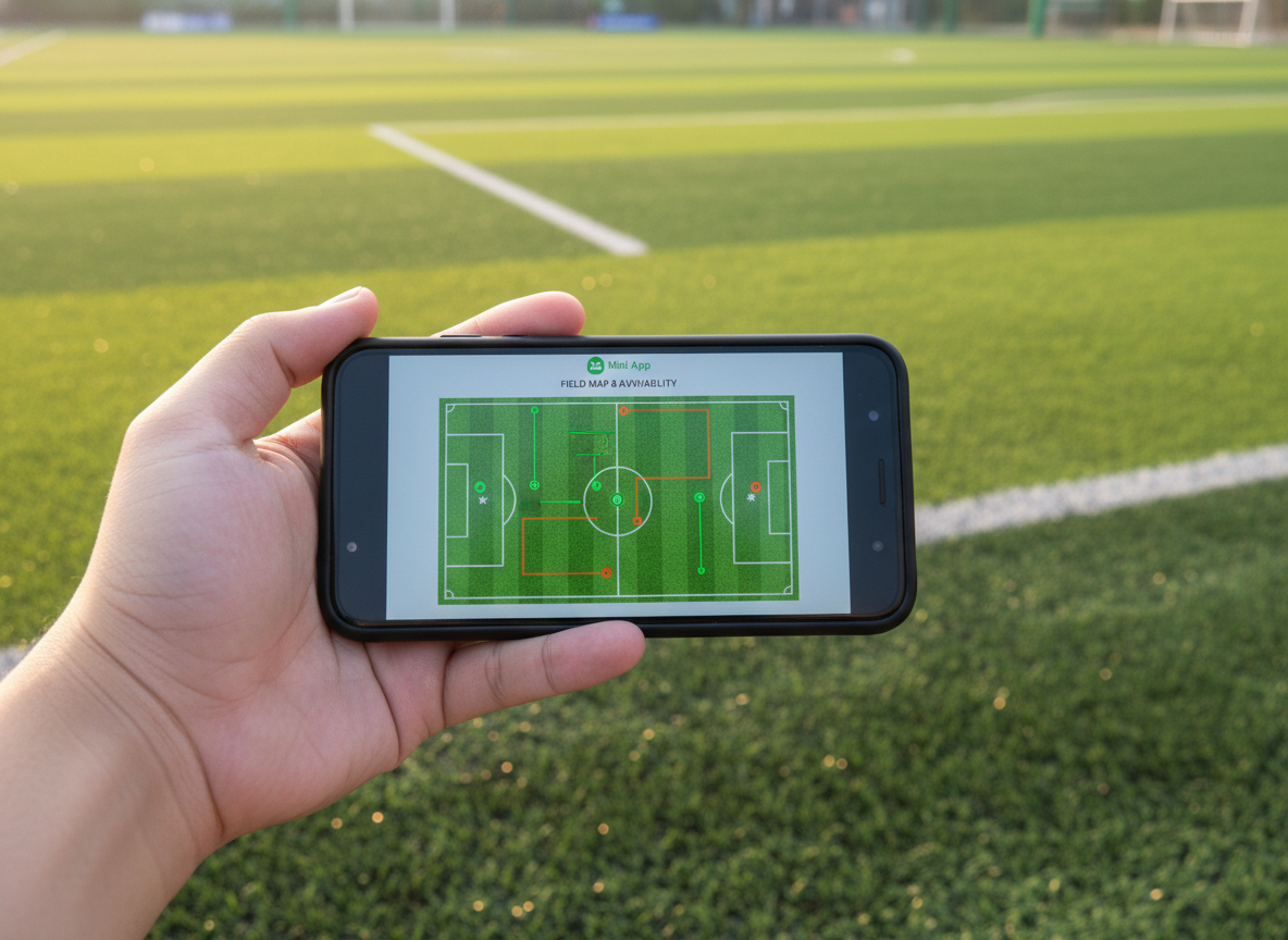 phần mềm quản lý sân tập