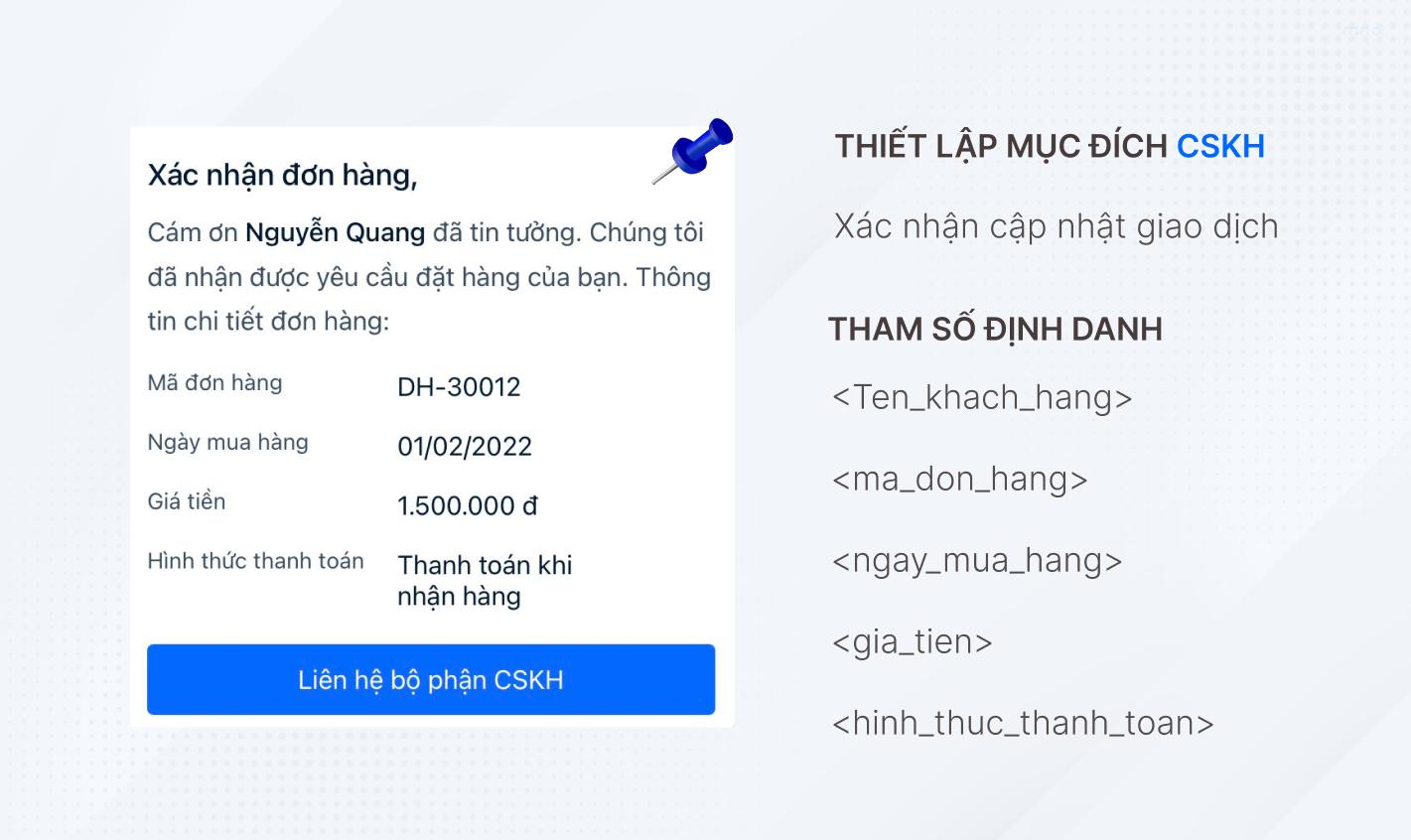 mục đích gửi zbs