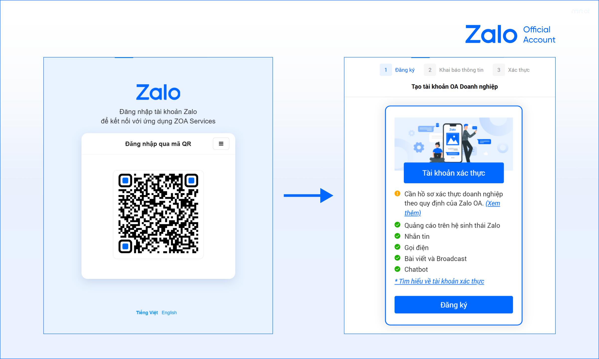 zalo official account