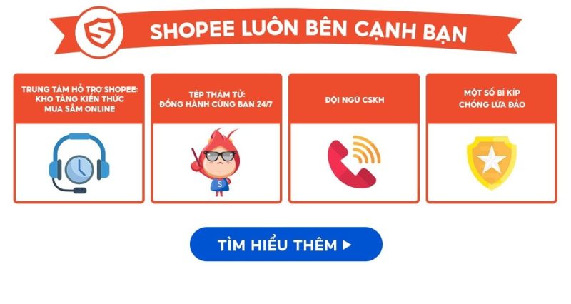 các khung giờ liên hệ tổng đài shopee