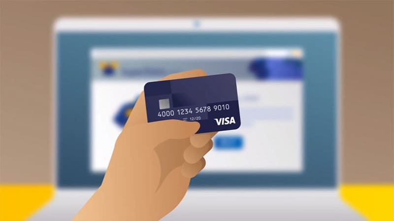 cách thanh toán bằng thẻ visa online