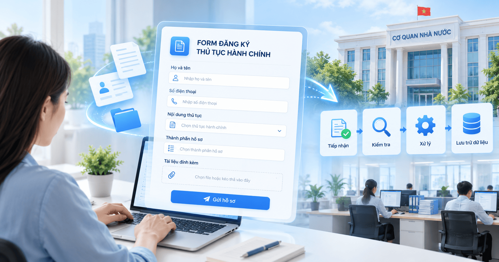 form đăng ký thủ tục hành chính