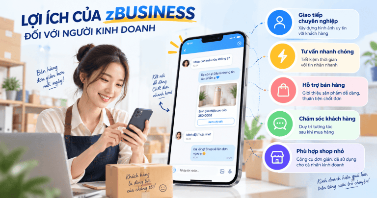 zBusiness Zalo là gì? Tính năng, lợi ích và cách sử dụng